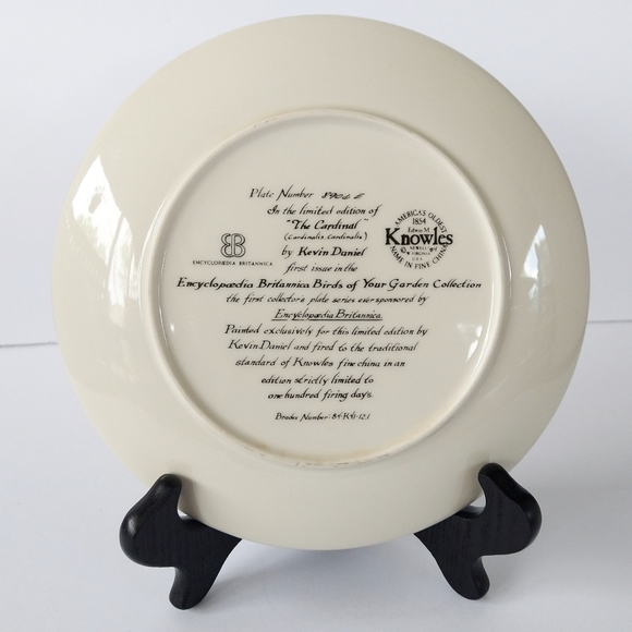 "The Cardinal" collectible plate - Picture 4 of 5